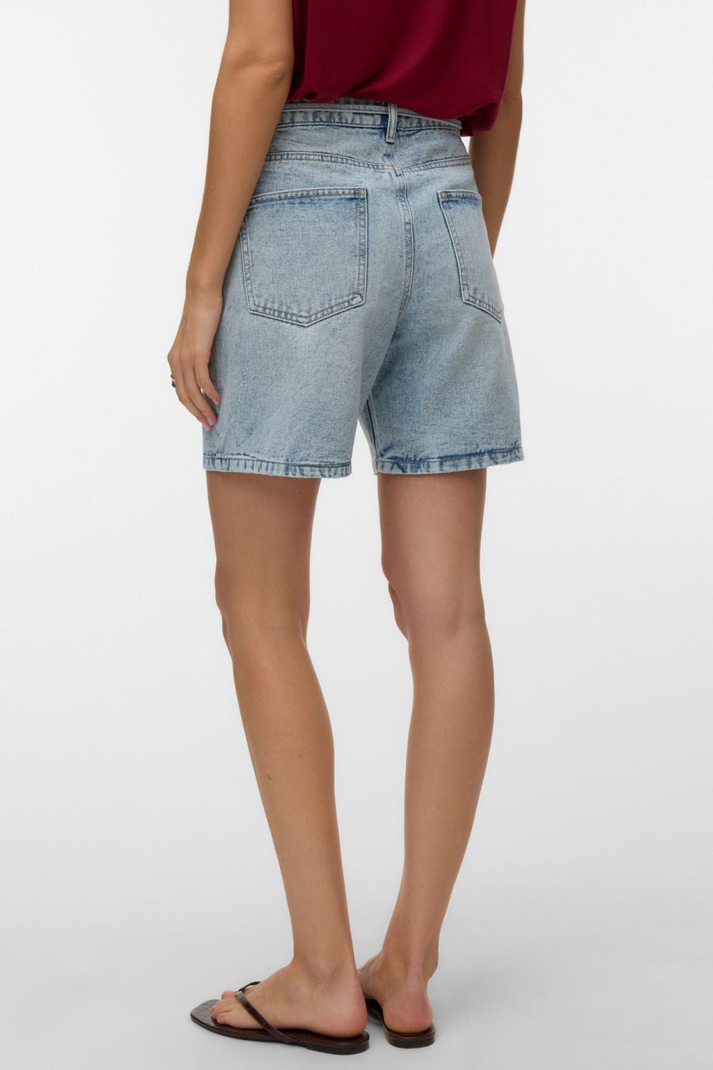 Ceinture de Vienne Shorts Mélange - Denim Bleu Clair