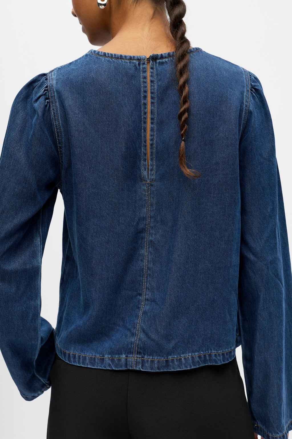 Haut de cadre - denim bleu foncé