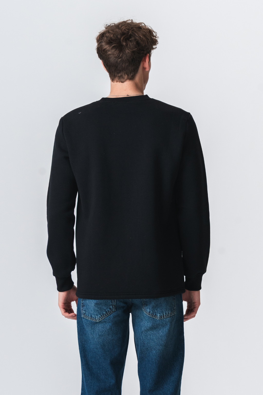 Sweat-shirt de poche Regular Fit - noir