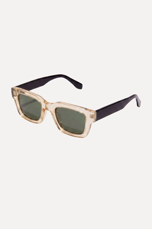 Lunettes de soleil Isaac - Jaune-Vert