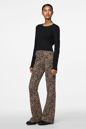 MARIE O-LECK POIN TOP - Black