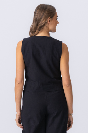 Melissa Vest - Black