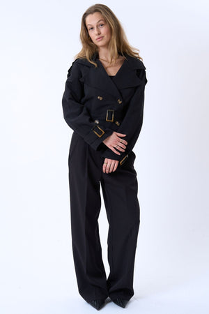 Julieta Short Jacket - Black