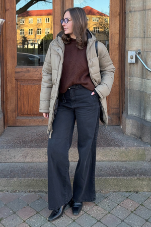 Longue veste bouffante - Sable