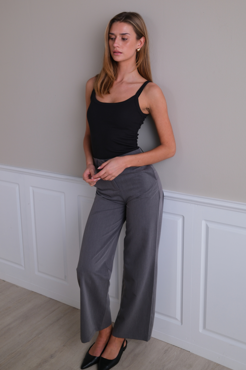 Rosalie Large Pants - Gris