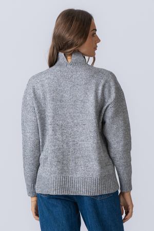 Emma Knit - Gris Clair Mélange