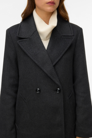 Manteau Long Garner - Noir