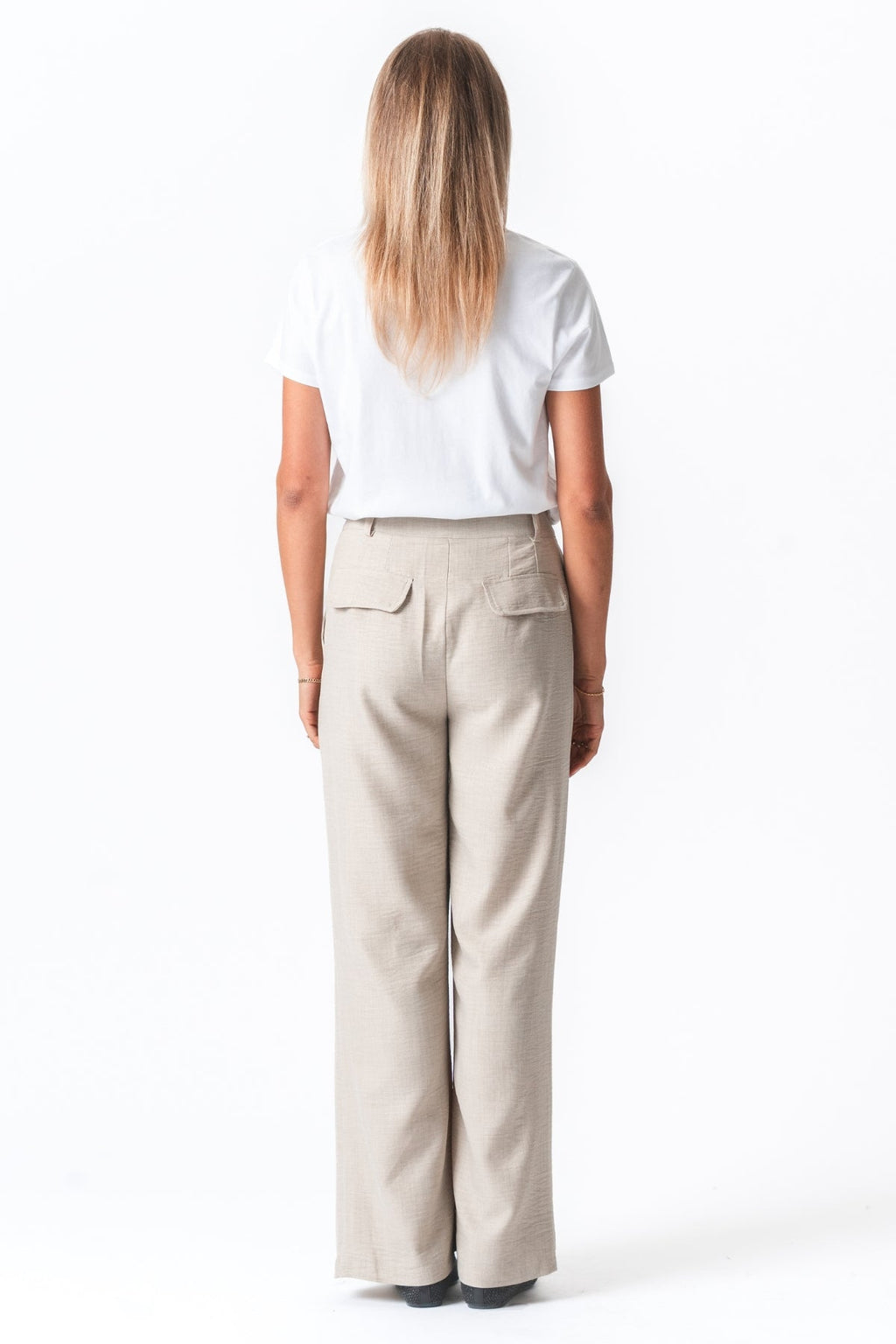 Emma Pants Lâche - beige