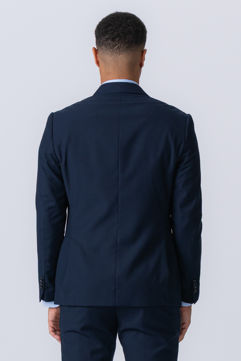 Premium Blazer à double poitrine - Marine
