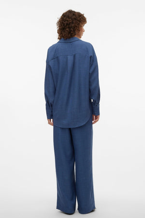 Melaney Queeny Shirt - Navy Blazer