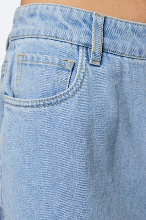 Abbi Shorts - Denim bleu clair