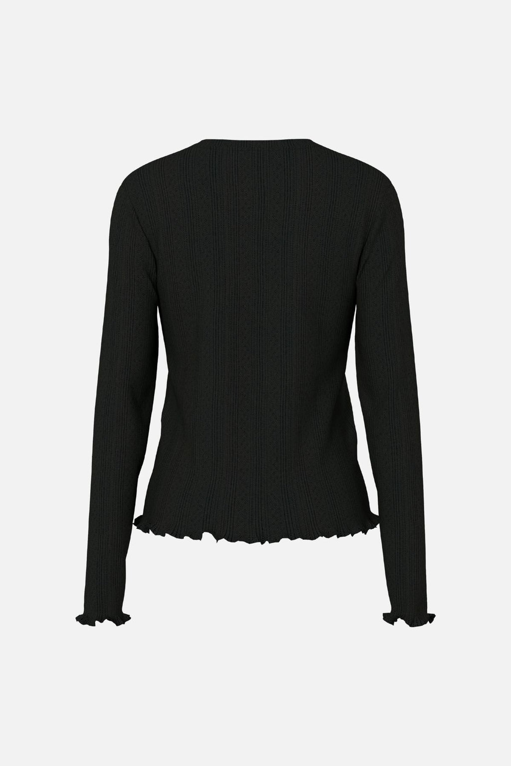 MARIE O-LECK POIN TOP - Black