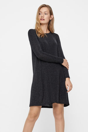 Mini robe scintillante - Noir