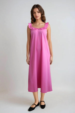 Robe Zora Midi - rose