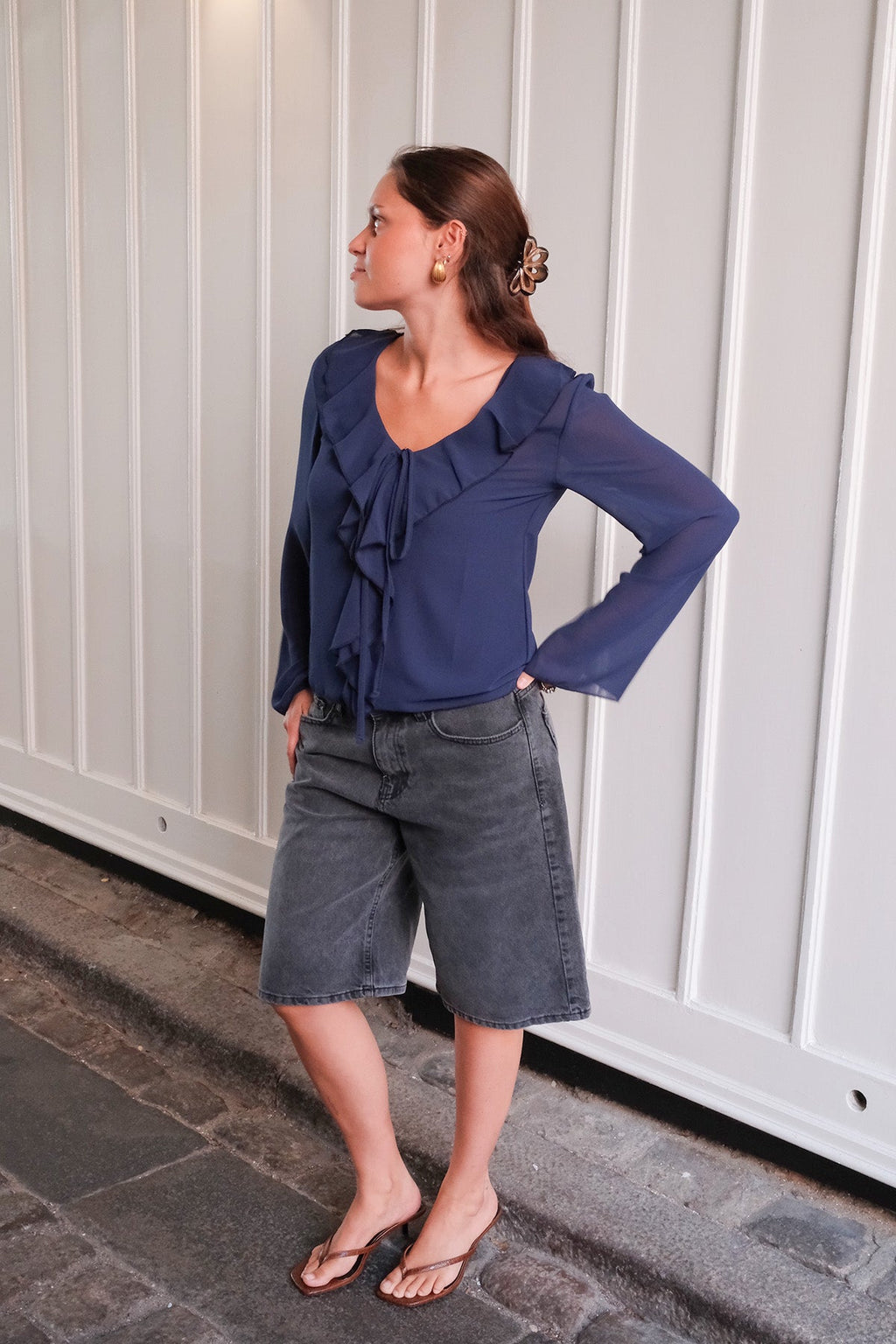 Blouse Alba - Marine
