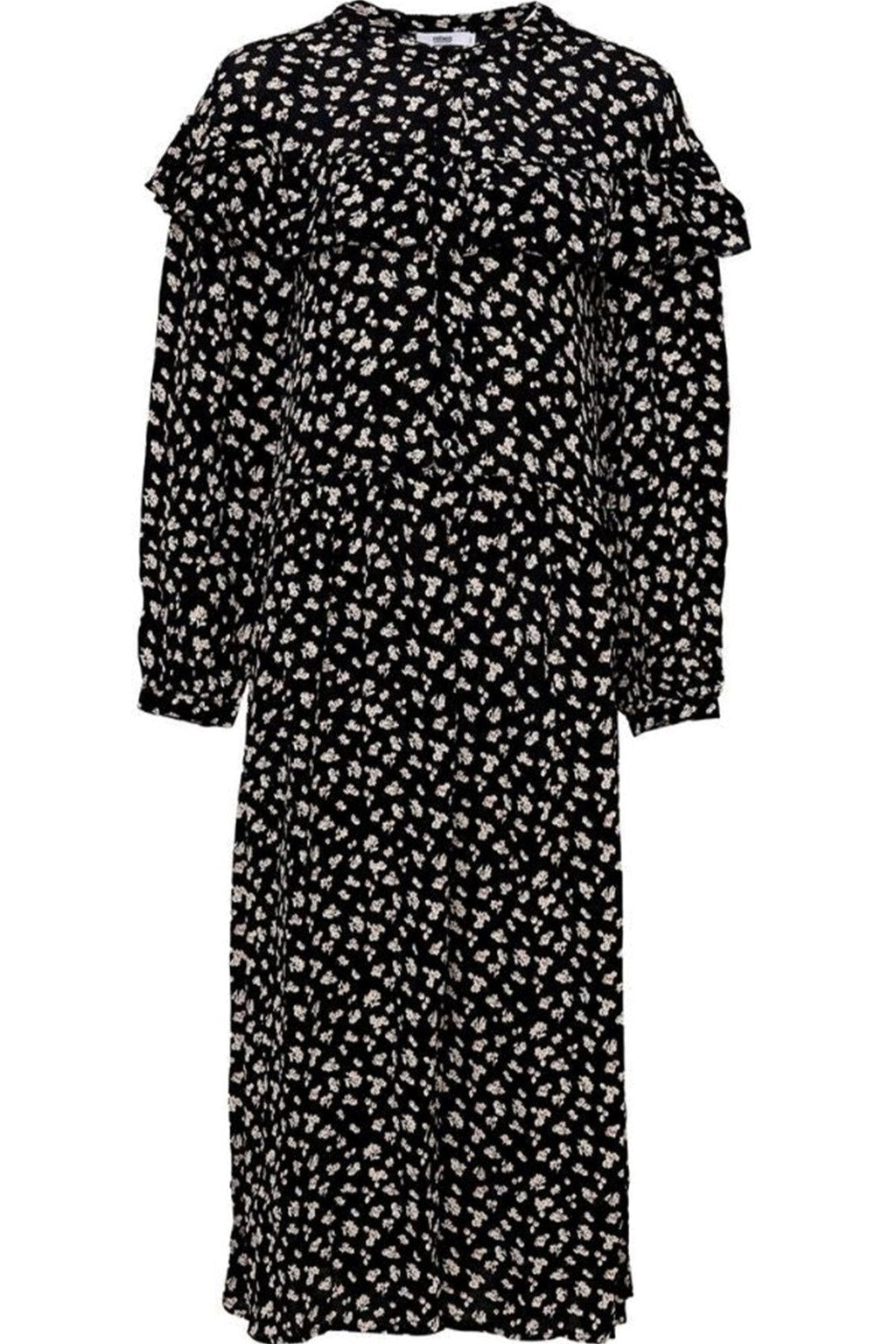Robe Amelia - Floral noir