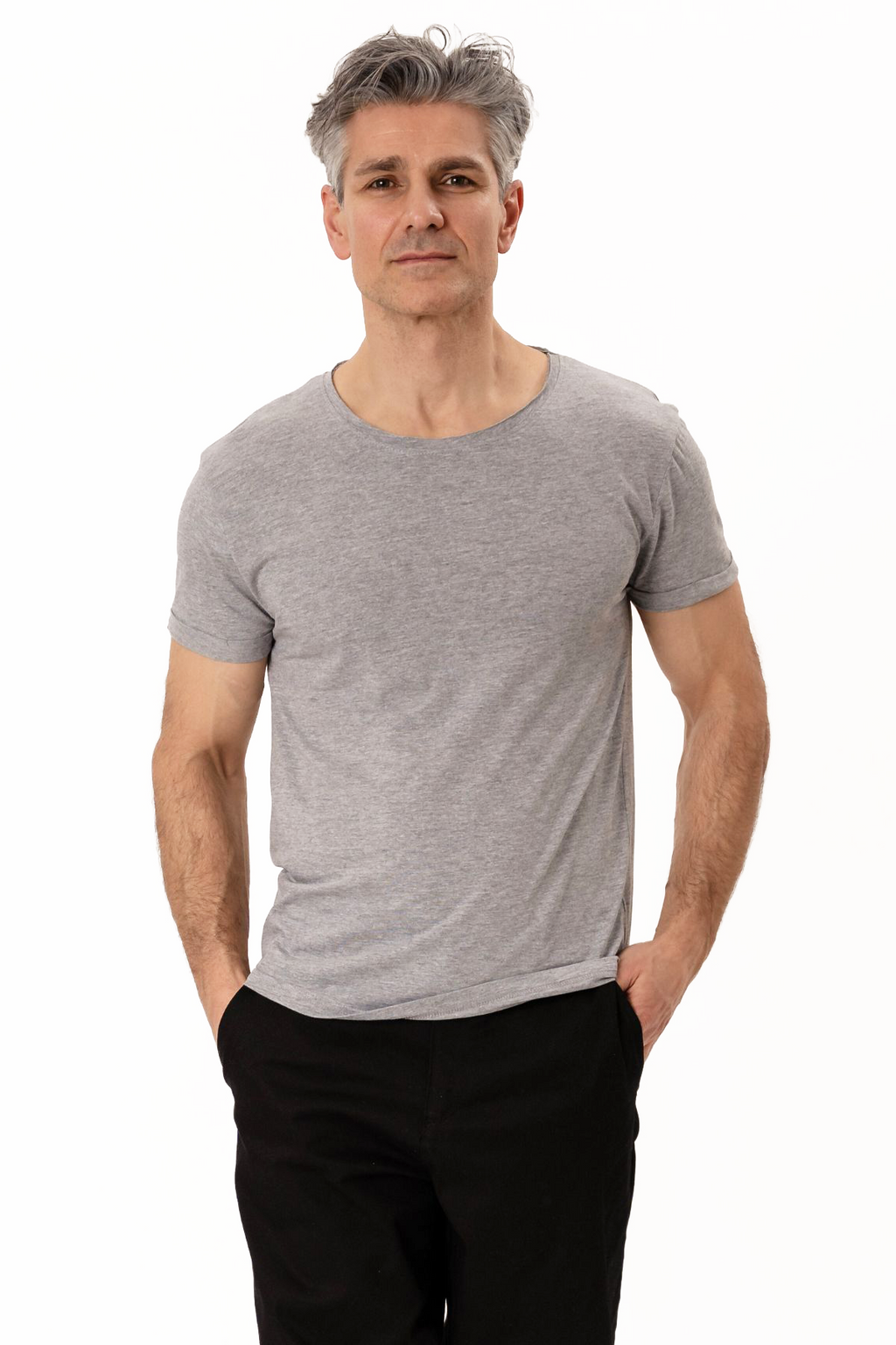 Nou rond profond - gris clair