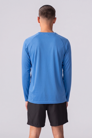 Long-sleeved Training T-shirt - Blue