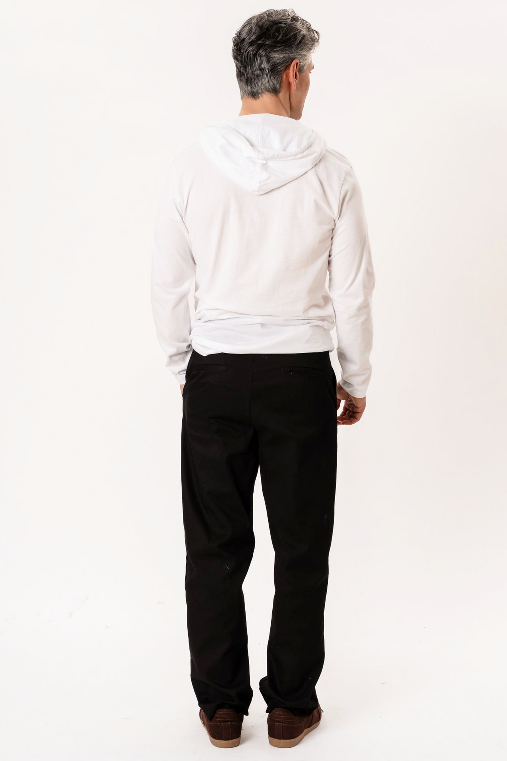 Sweat à capuche léger - blanc