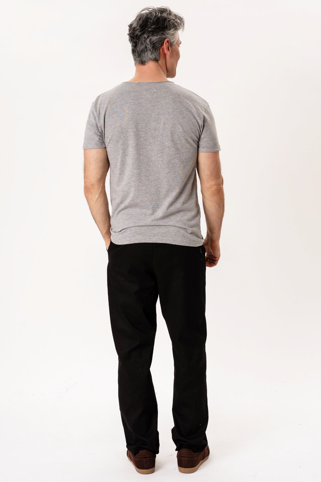 Nou rond profond - gris clair