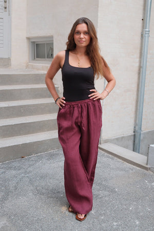 Astrid Lin Pants - Rouge