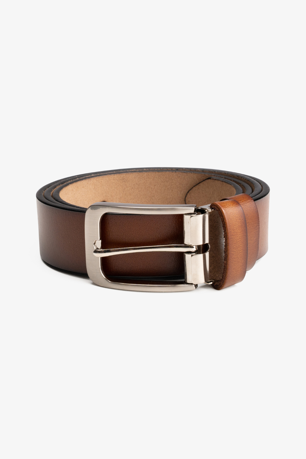 Ceinture en cuir Berlin - Marron