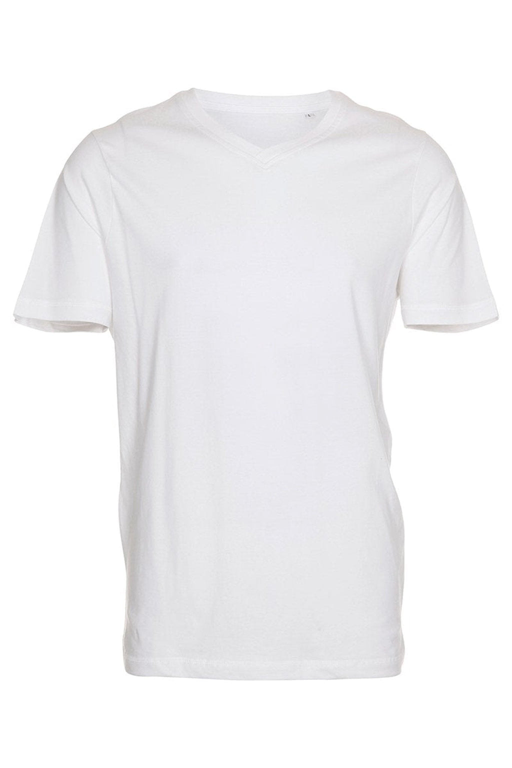 Basic T-shirt col V - Blanc