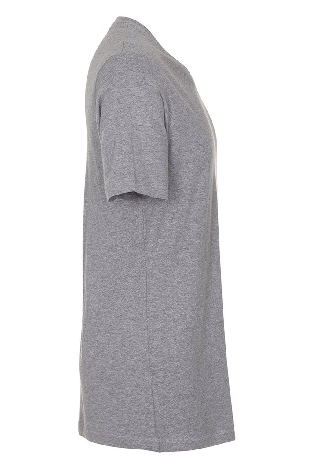 Basic T-shirt col V - Oxford Gris