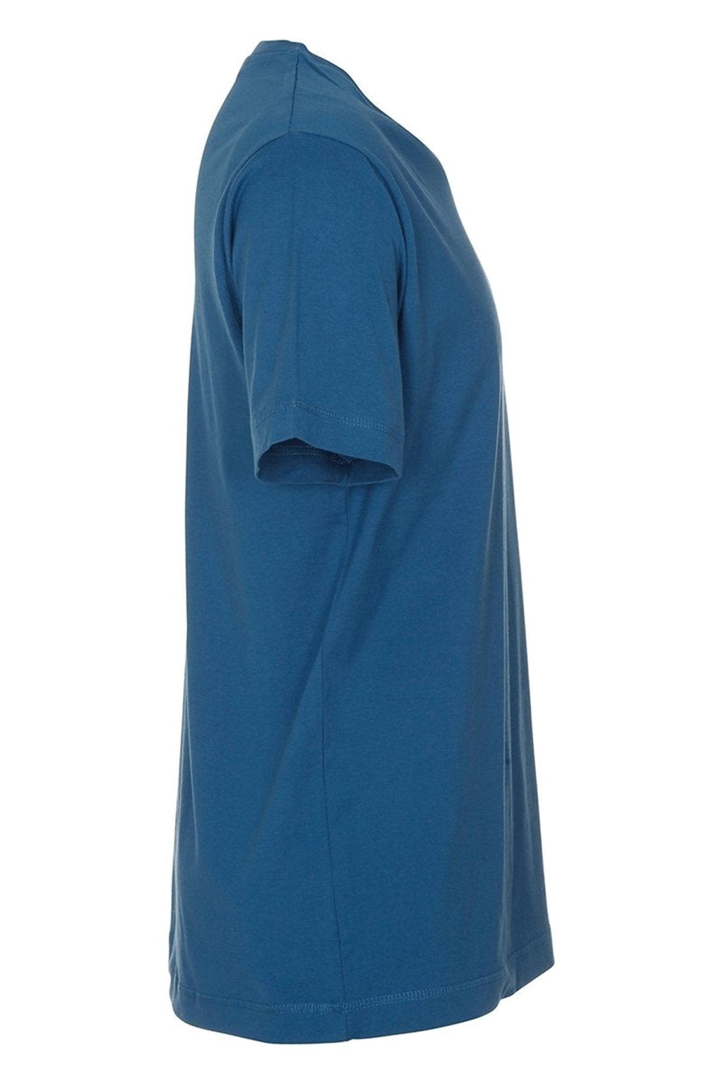 Basic T-shirt col V - Bleu Pétrole