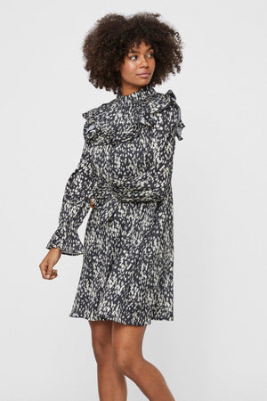 Robe courte Becky - noir