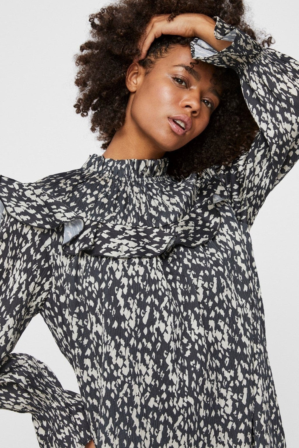 Robe courte Becky - noir