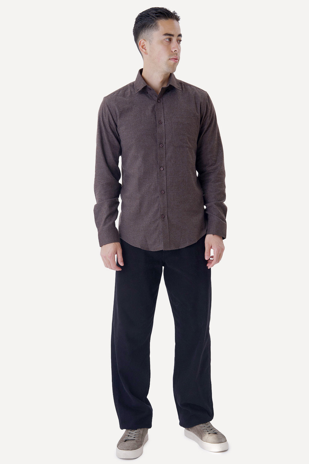 Chemise en flanelle - Marron