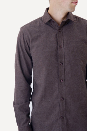 Chemise en flanelle - Marron
