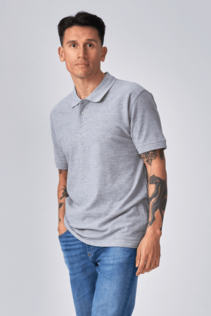 Basic Polo - Gray