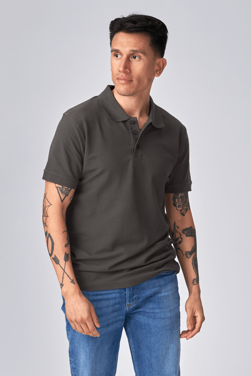 Basic Polo - Dark Gray