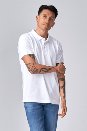 Basic Polo - White