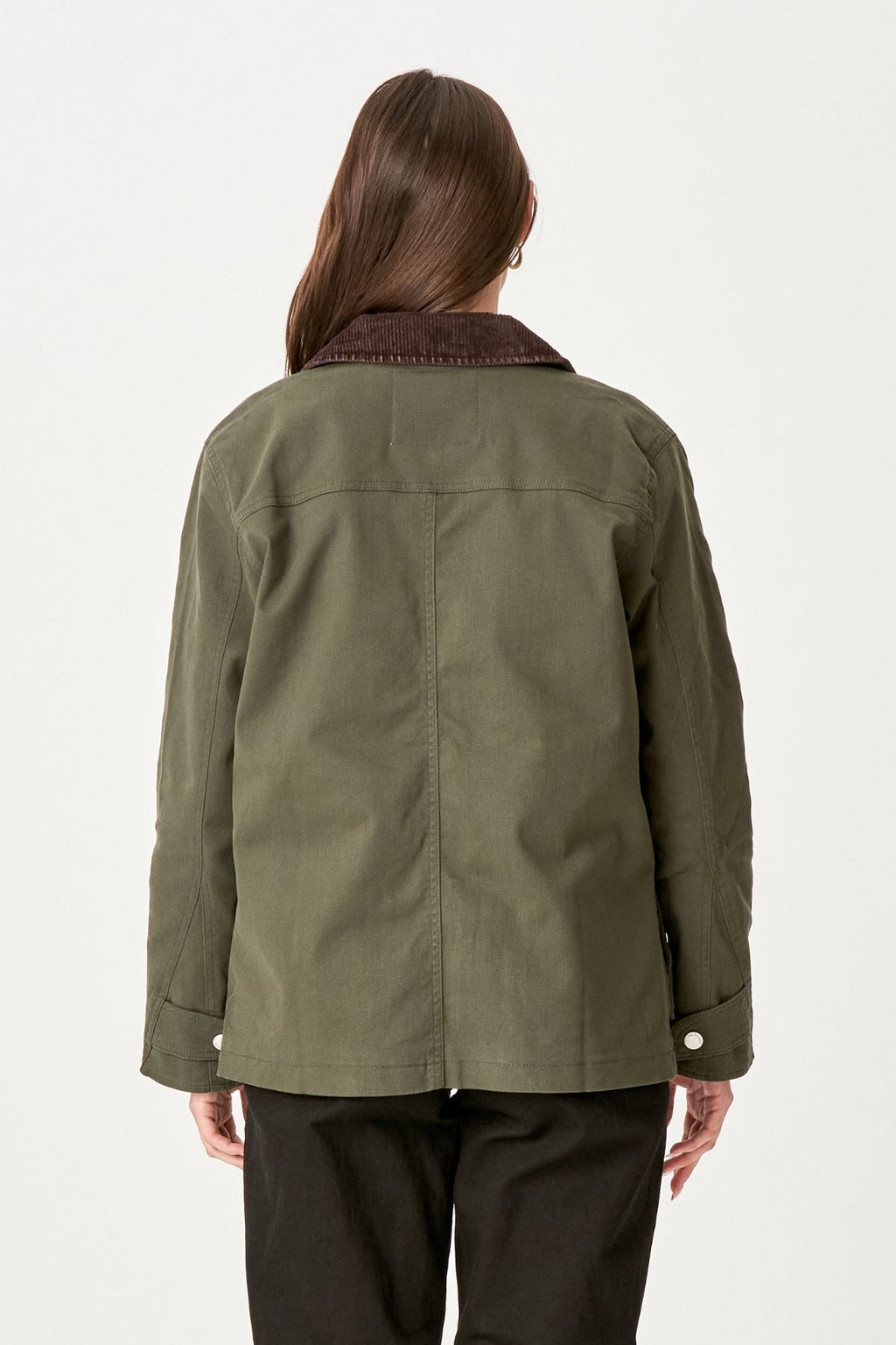 Veste en serre - Olive foncée