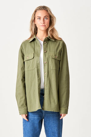 Amber Twill Shirt - Green