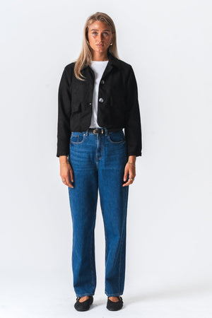 Nelly Short Jacket - Black