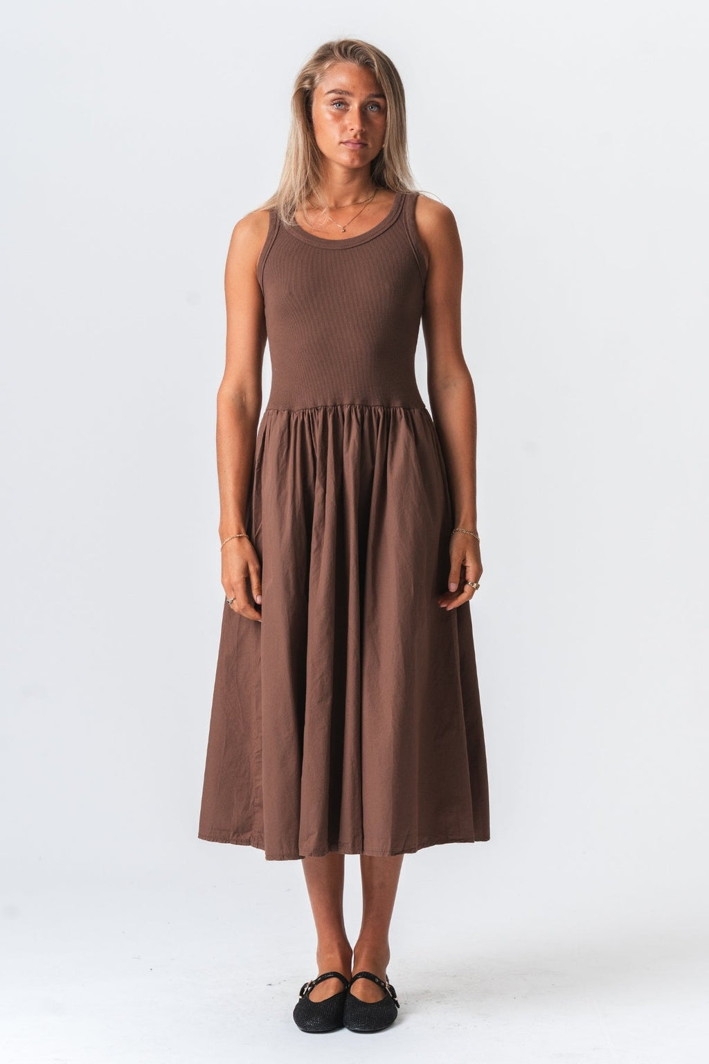 Hanna Dress - Brown