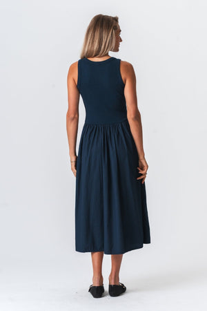 Hanna Dress - Dark Blue