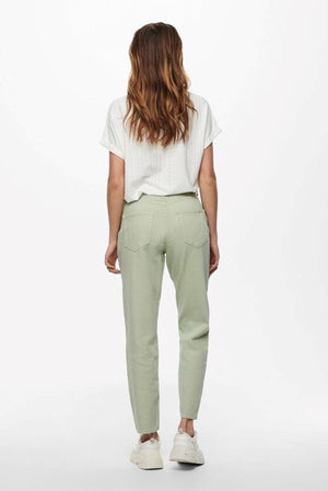 Couleur unie Mom Pants - Saga du désert