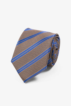 Cravate - Bronze/Bleu