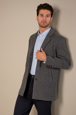 Manteau classique - Gris