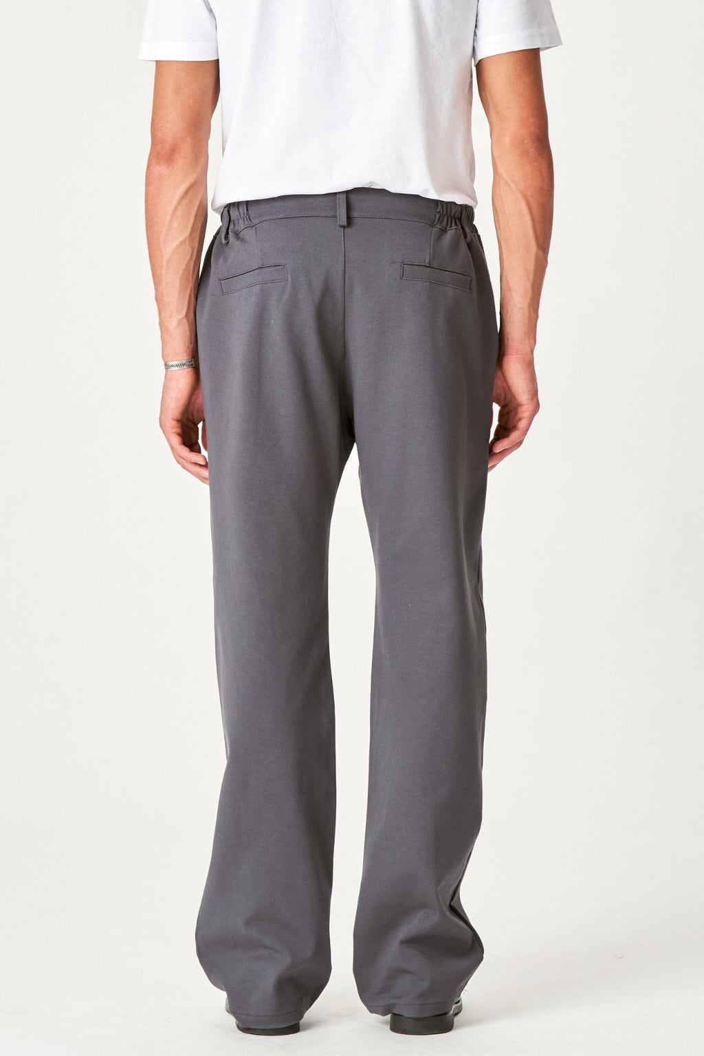 Suit Pants Loose - Steel Grey