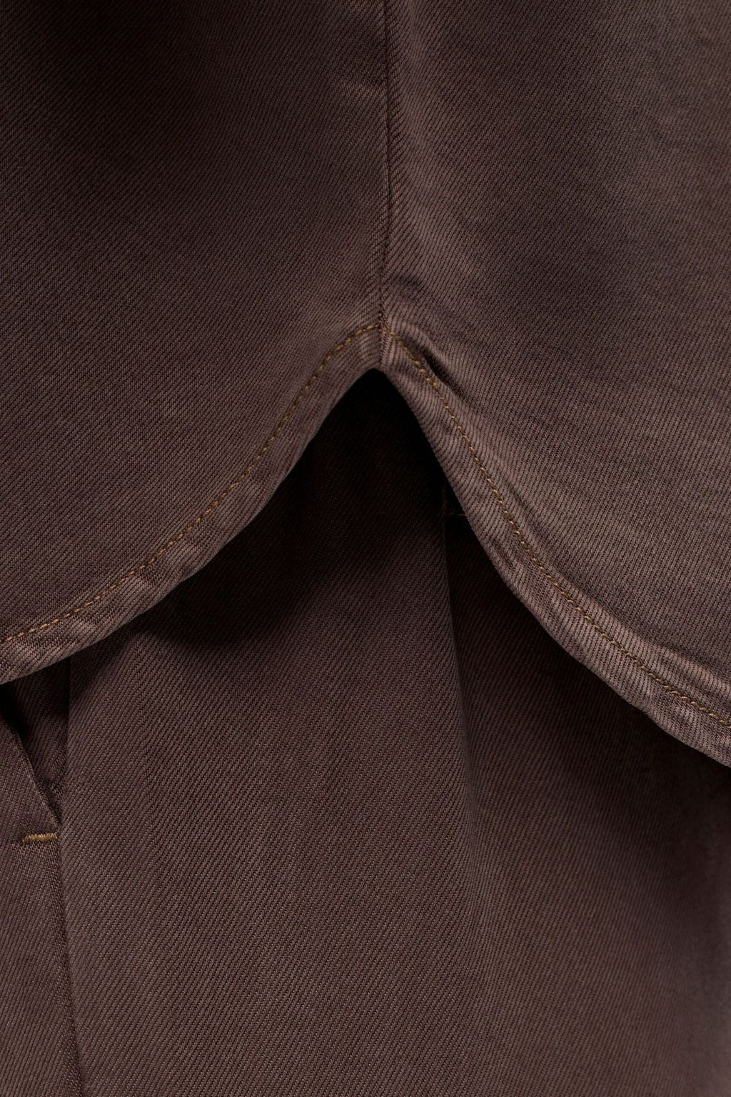 Frame Denim Top - Seal Brown