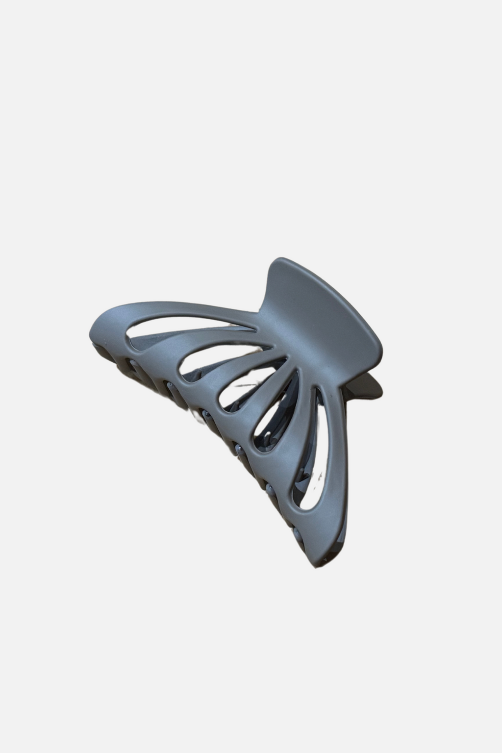 Clip à griffe creuse - café