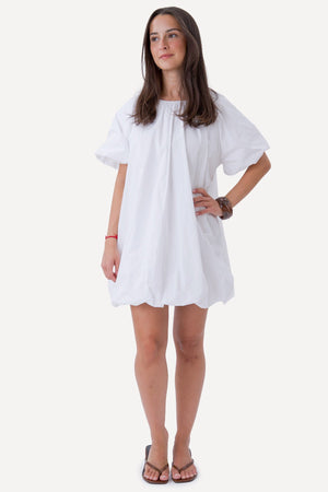 Robe Noisette - Blanc
