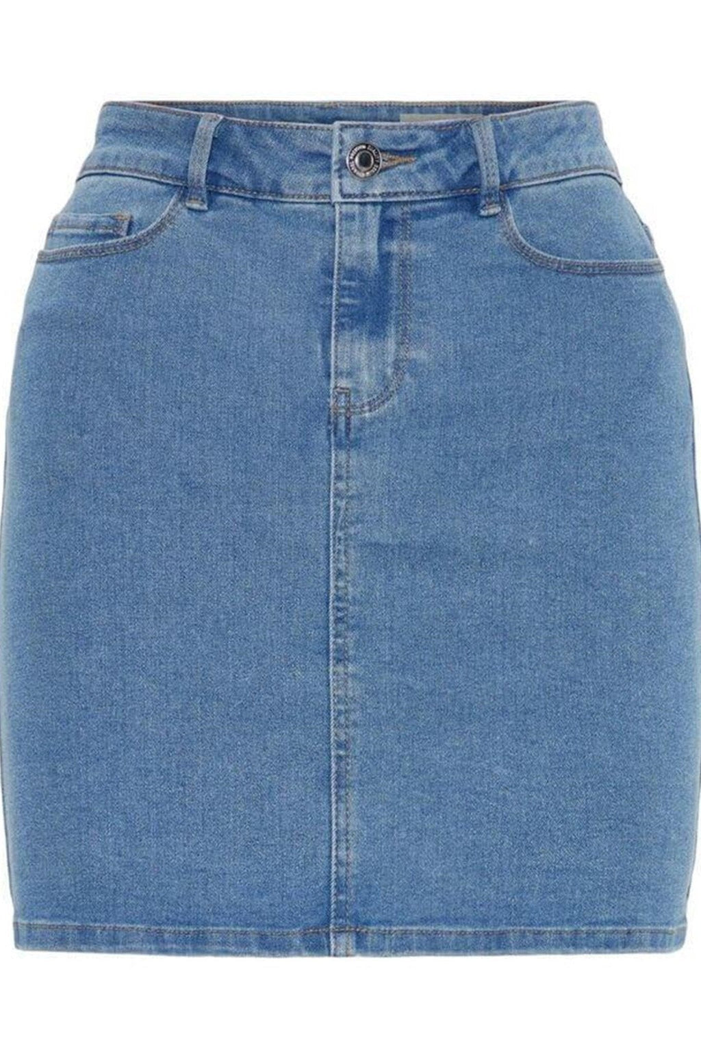 Hot Seven Skirt - Light Blue Denim