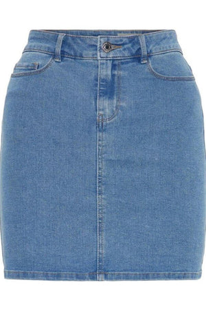 Hot Seven Skirt - Light Blue Denim